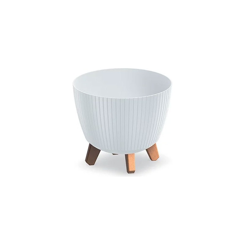 FLOWER POT LAMIA - WHITE 232X232X205 MM