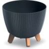 FLOWER POT LAMIA - ANTHRACITE 232X232X205 MM