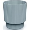 FLOWER POT MILLY ROUND - LIGHT GRAY 146X146X157 MM