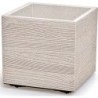 FLOWER POT MADERA - ECO WHITE 288X288X290 MM