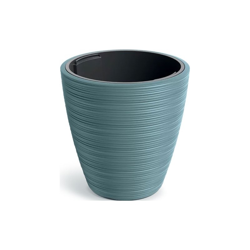 FLOWER POT VENA ROUND - SCANDINAVIAN BLUE 299X299X300 MM