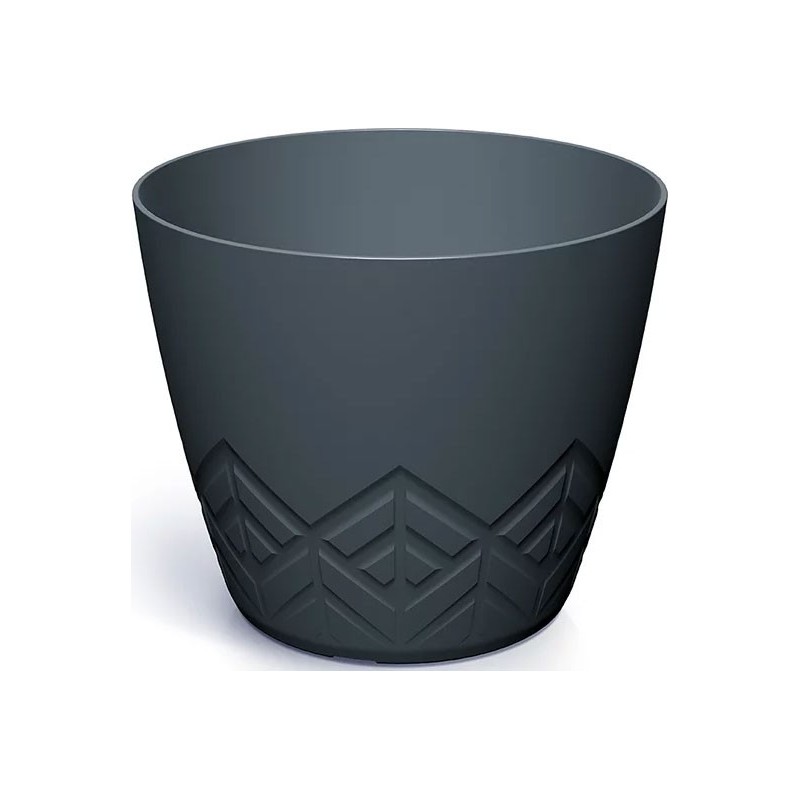 FLOWER POT ARECO - ANTHRACITE 178X178X149 MM