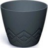 FLOWER POT ARECO - ANTHRACITE 158X158X132 MM