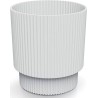 FLOWER POT MILLY ROUND - WHITE 195X195X210 MM