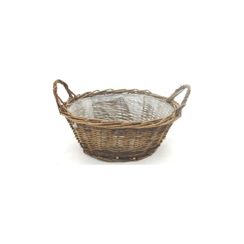 VANNERIE COUPE + POIGNEES BRUTE D25 H11CM