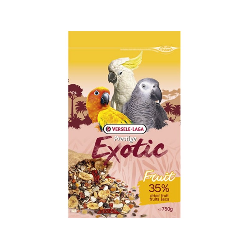 ALIMENTS PREMIUM PERROQUETS EXOTIC FRUIT 750gr remplace 421781