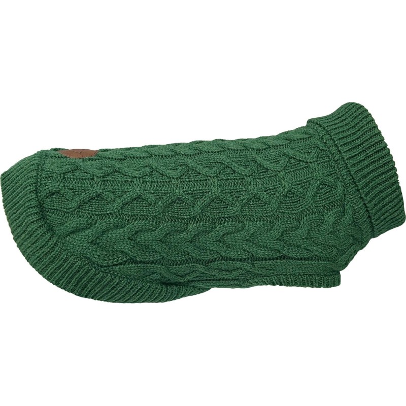 PULL JACQUARD T35 VERT