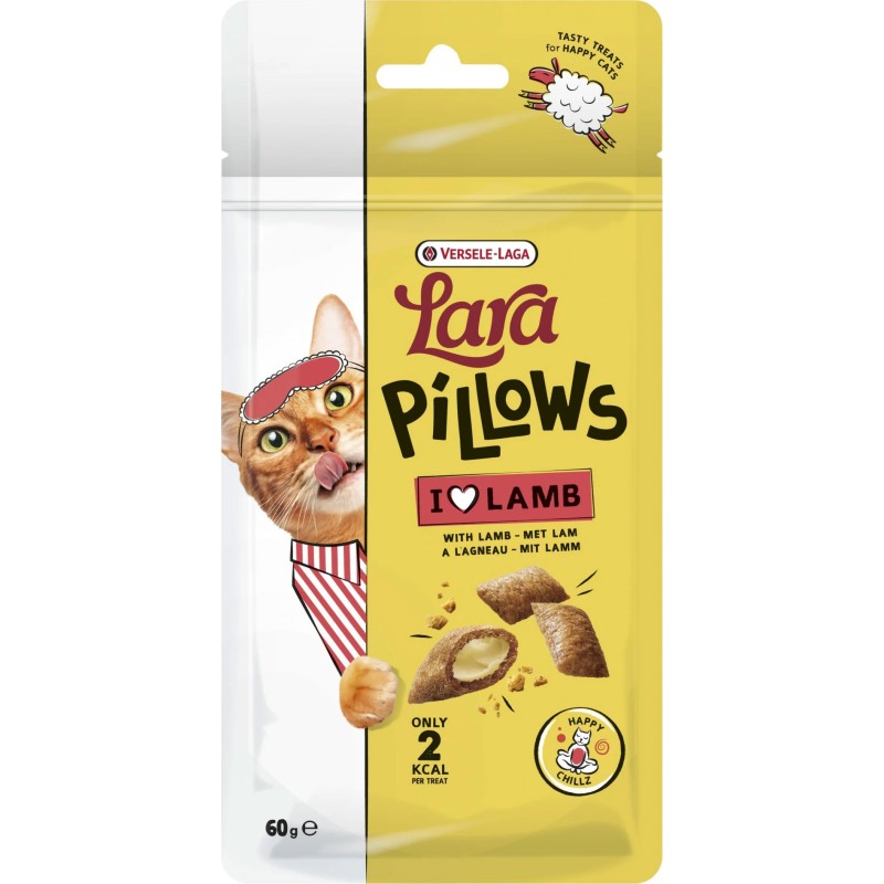 LARA PILLOWS WITH LAMB HAPPY CHILLZ TREATS 60GR