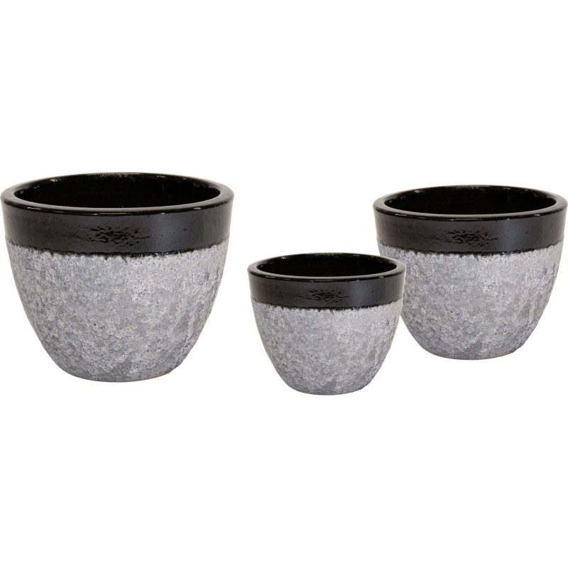 ANTIQUE 2TONE EGG ANTHRACITE S3 D22/38H21/30