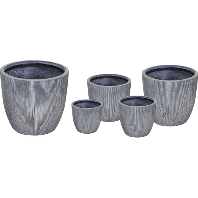 NORA EGG POT WASHED GREY S5 D25/55H25/51