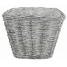 VANNERIE CARRÉE D35 H25 BLANC