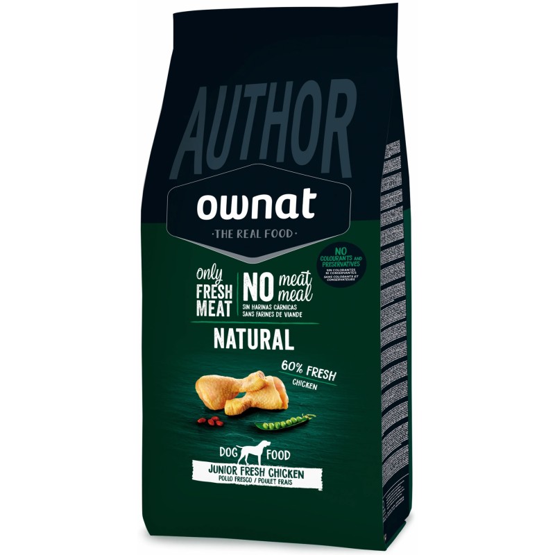 OWNAT AUTHOR JUNIOR FRESH CHICKEN (DOG) 10 KG