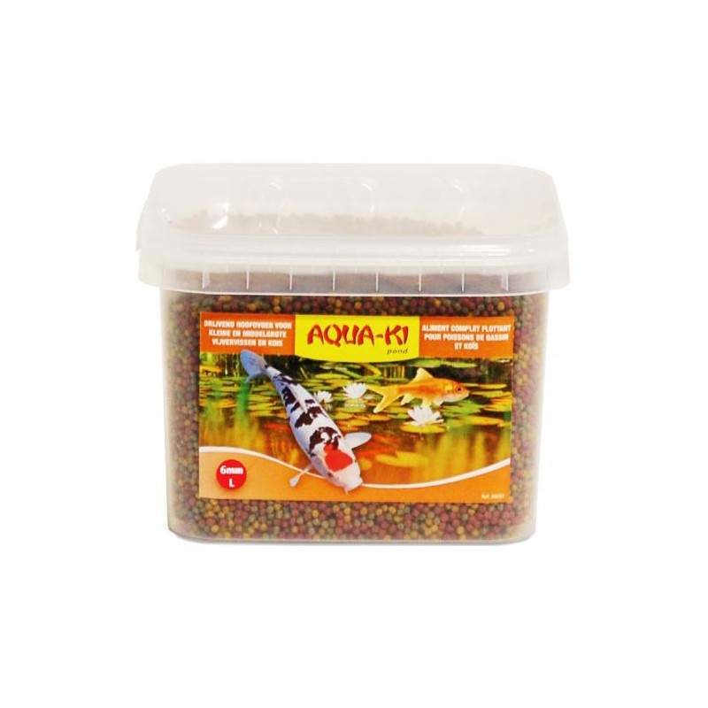AQUA-KI ORANGE POND 3 COULEURS 6,0MM 3,5L - 1,19KG SEAU