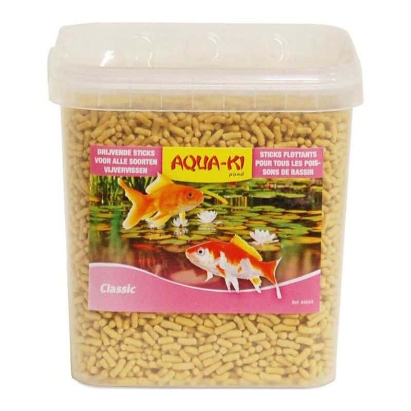 AQUA-KI STICKS CLASSIC SEAU 5,4L - 0,7KG  ETIQUETTE ROSE 