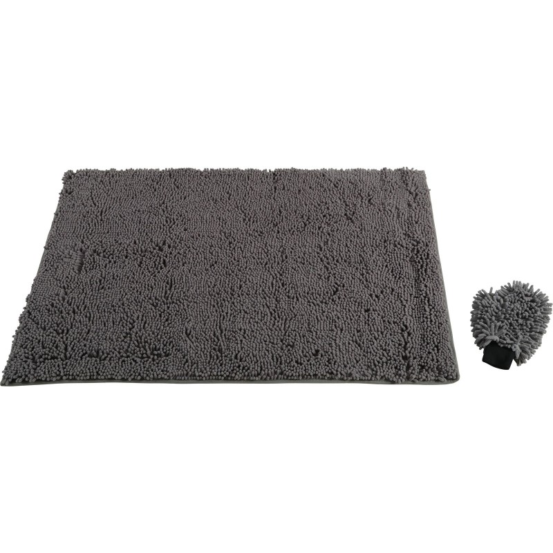 TAPIS MICRO 120X80CM + GANT G
