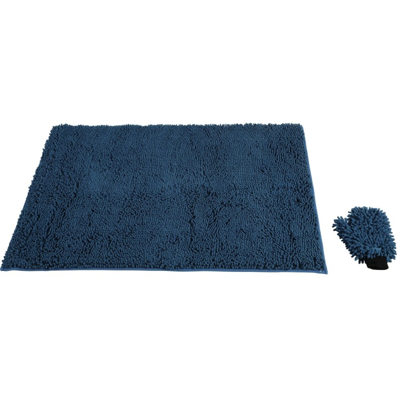 TAPIS MICRO 120X80CM + GANT B