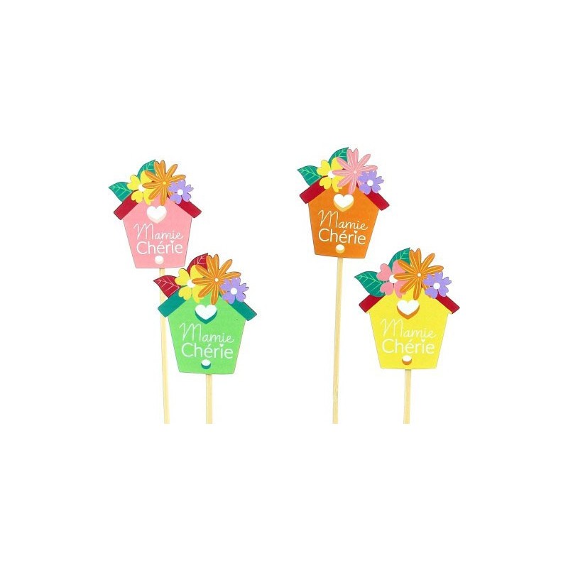 PIQUE MAMIE CHERIE ASST 4 - 6*7.5 H27CM