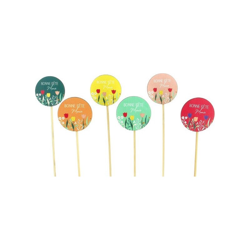 PIQUE MAMIE ASST COULEURS - D6 H26CM