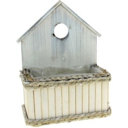 DECO BOIS BLANC - 21*10 H29CM