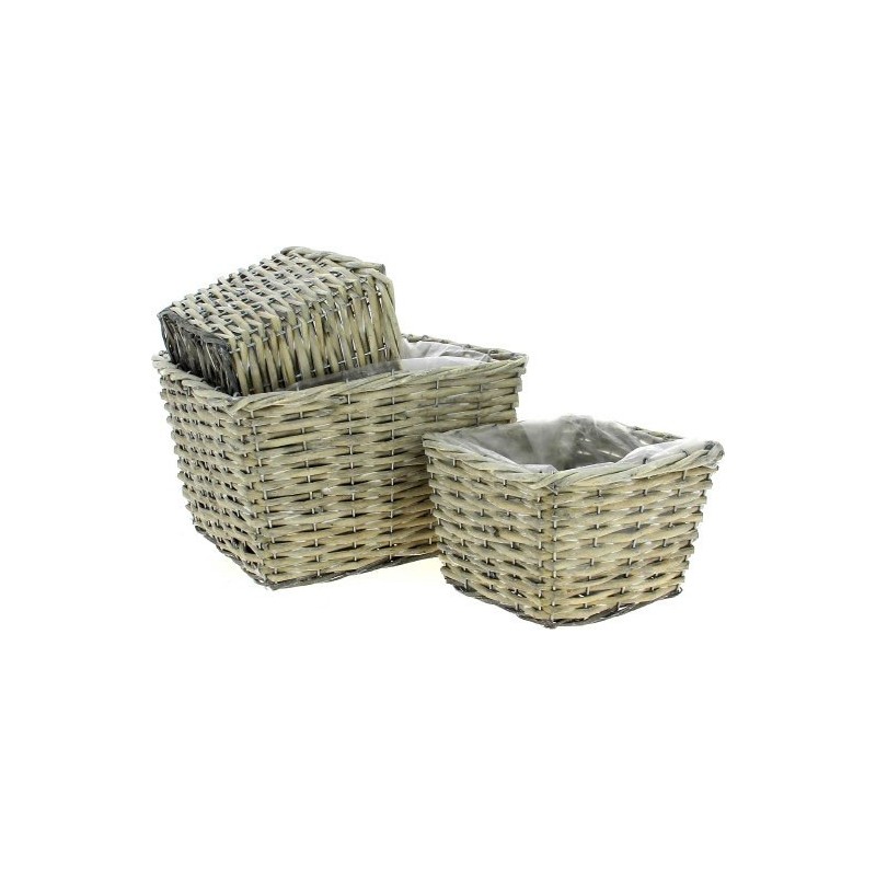 COUPE CARREE S/3 GRIS - L:2424H15 M:2020H13 S:17*17H11