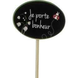 PIQUE MUGUET VERT - 7.5X5.5...