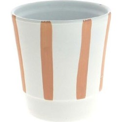 C.POT ROSE - D12.5 H13.5CM