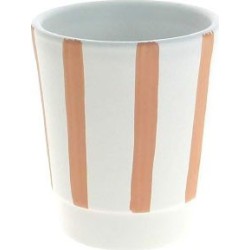 C.POT ROSE - D10.5 H12.5CM