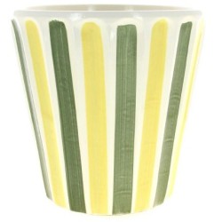 C.POT LINEA VERT/JAUNE -...