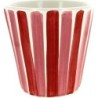 C.POT LINEA ROSE/FRAMBOISE - D22 H22CM
