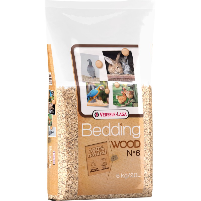 WOOD BEDDING n°6 20 litres**  versele remplace le 3187