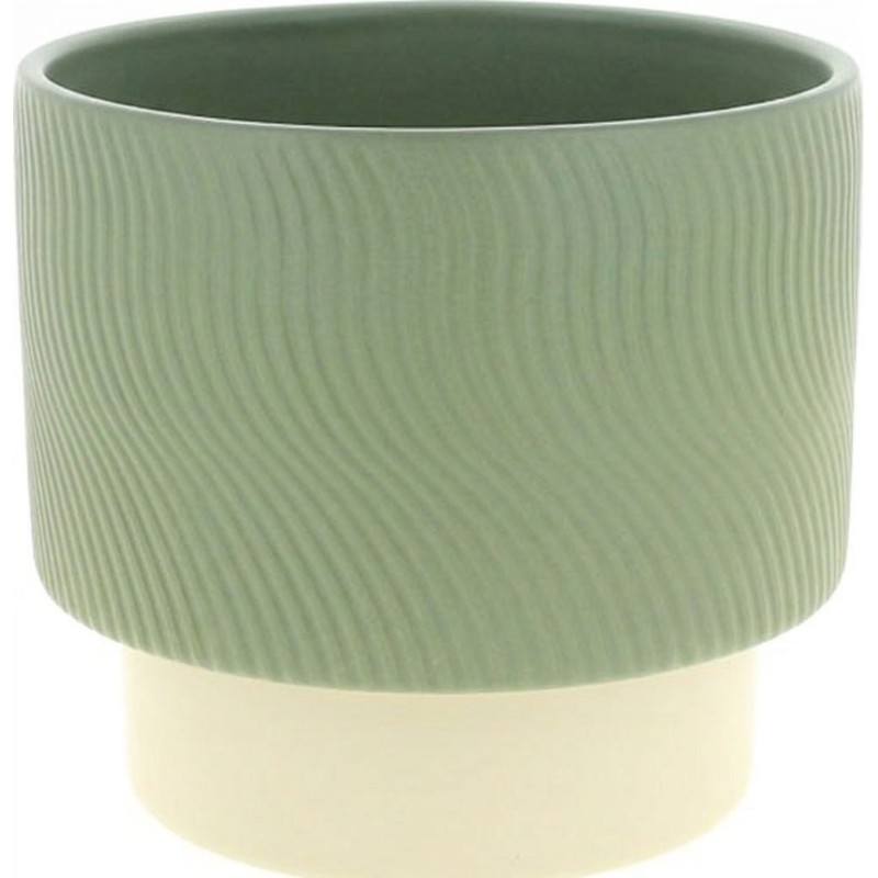 C.POT VERT D11.5 H10.5CM 