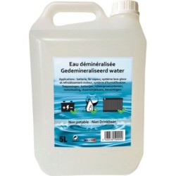 EAU DEMINERALISEE  5 L