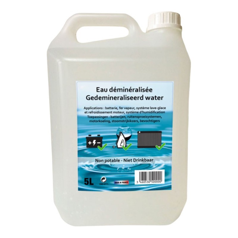 EAU DEMINERALISEE  5 L