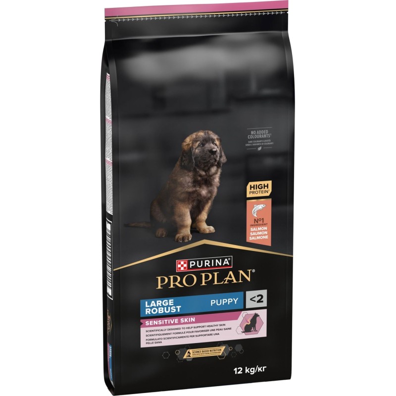 PROPLAN PUPPY ROBUST SENSITIVE SKIN SAUMON 12KG *