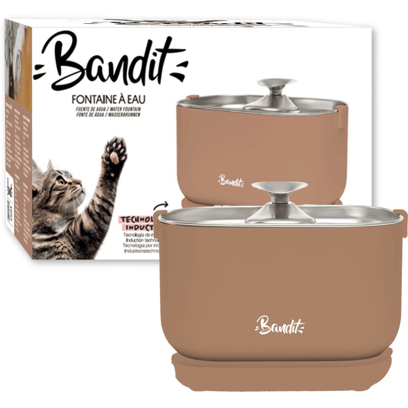 FONTAINE A EAU FILAIRE MOCHA BANDIT 