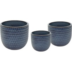 NOBLE EGG FACET ANTIC BLUE...