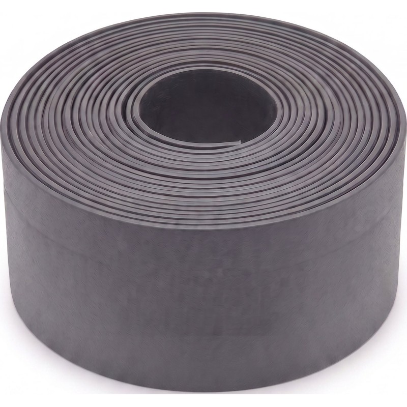 BORDURE PE 3MM H15 CM X 10 M GRIS CLAIR
