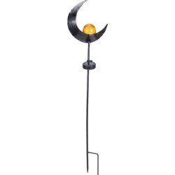 LAMPE SOLAIRE LUNE 80 CM