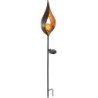 LAMPE SOLAIRE FLAMME 80 CM