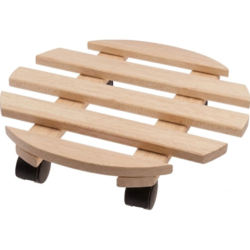 SET DE 2 ROULES POTS BOIS Ø30 CM MAX 50 KG