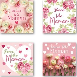 ETIQUETTES BONNE FETE MAMAN...