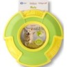 JOUET CHIEN TPR FRISBEE VERT 23CM