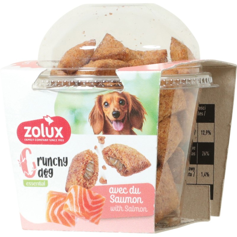 CRUNCHY DOG SAUMON   75gr