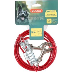CABLE SECURITE ET RESSORT 3M
