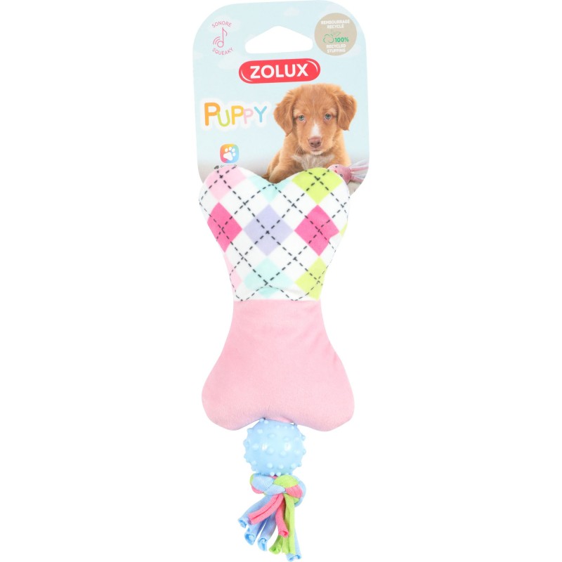 JOUET PELU PUP TINY OS ROS