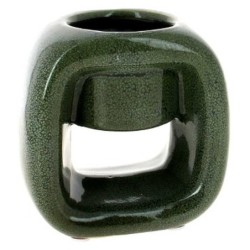 VASE DECO VERT 15*10 H15CM