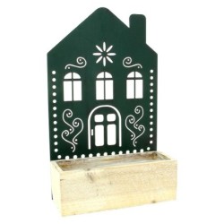 JARDINIERE CHALET VERT 23*9...
