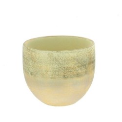 C.POT BASE ARGENT D14 H13CM