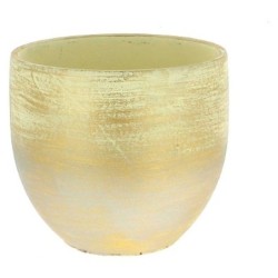 C.POT BASE ARGENT D17 H16CM