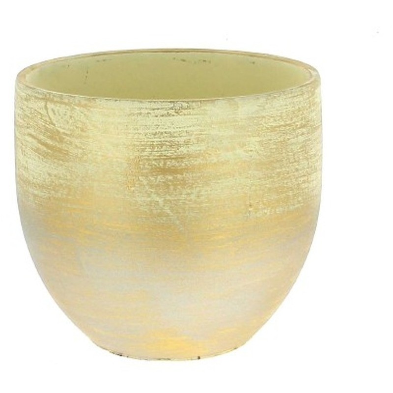 C.POT BASE ARGENT D17 H16CM